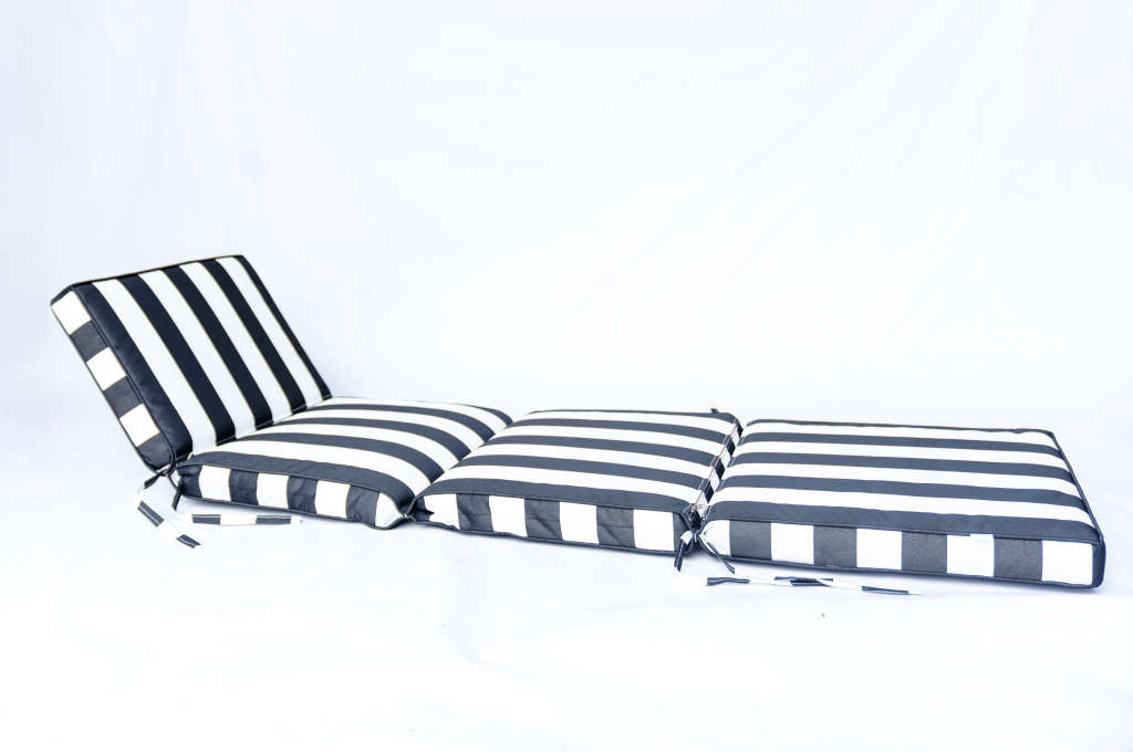 Furniture Cushions Seated By Jenkie Black & White Stripe W.Proof